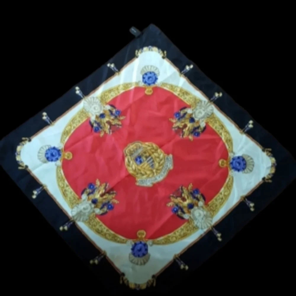 Coat Of Arms Silk Scarf View 2